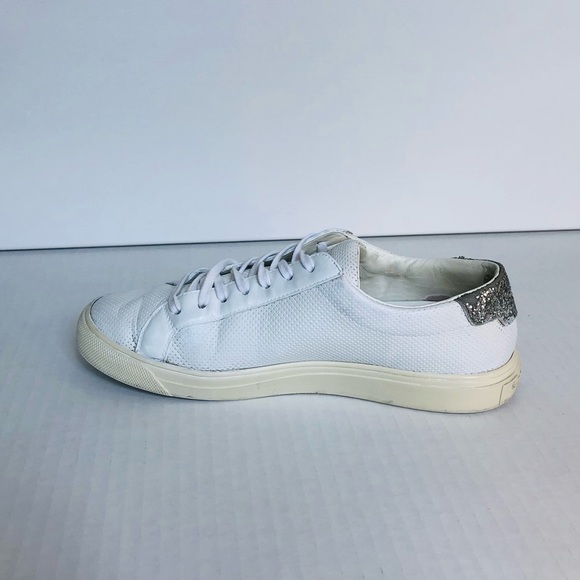 YSL Saint Laurent Andy Low Top Leather Sneakers COA 36.5 IT / 6.5 US Authentic - Picture 5 of 11